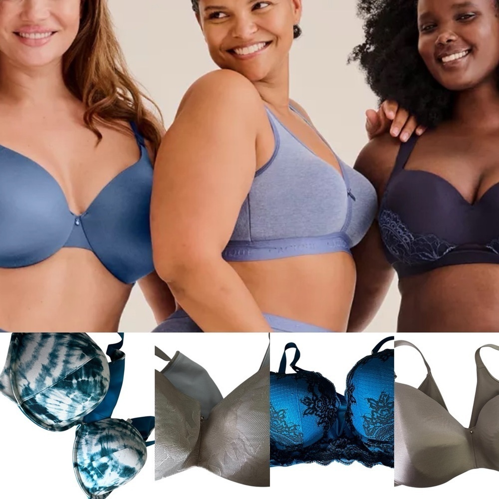Cacique Bundle of 4 Bras size 50C